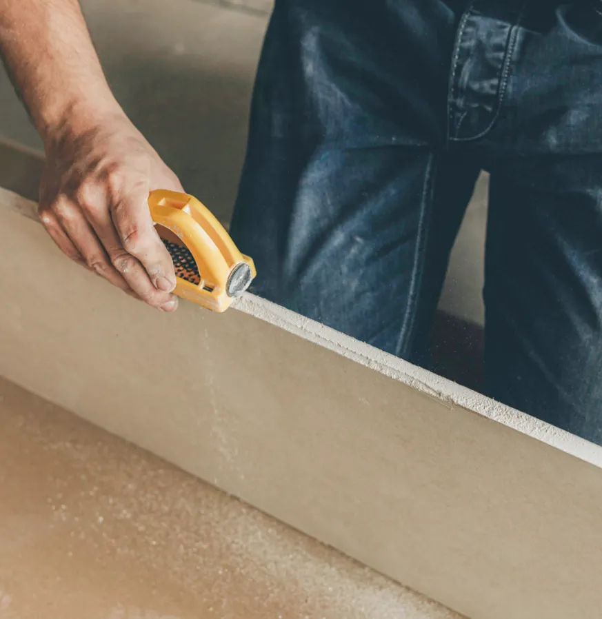 Peinture décorative et finition haut de gamme.