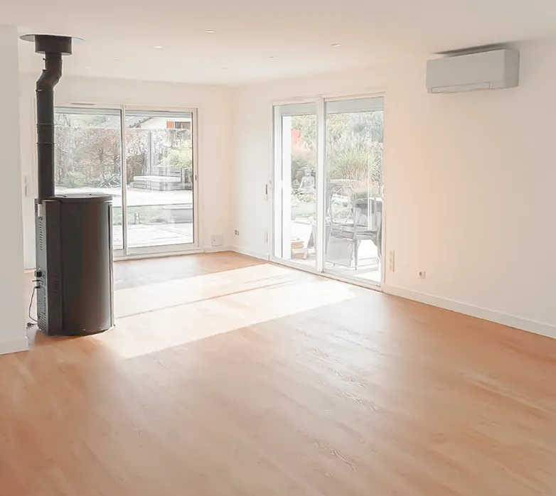 Aménagement intérieur complet en Haute-Savoie.