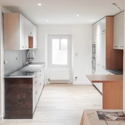 Peinture rénovation maison ancienne en Savoie.