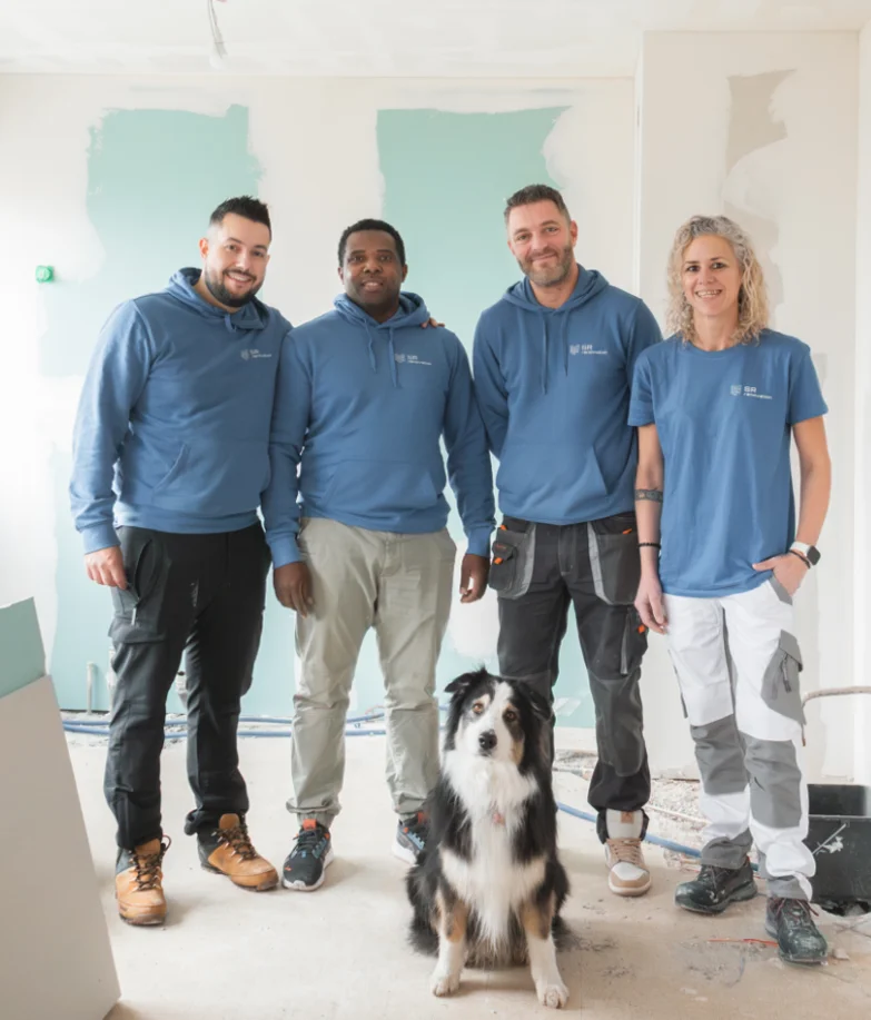 Travaux intérieurs coordonnés du début à la fin.